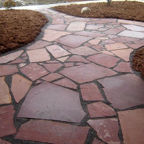 Fort Worth Grass Stone Colorado Red Flagstone