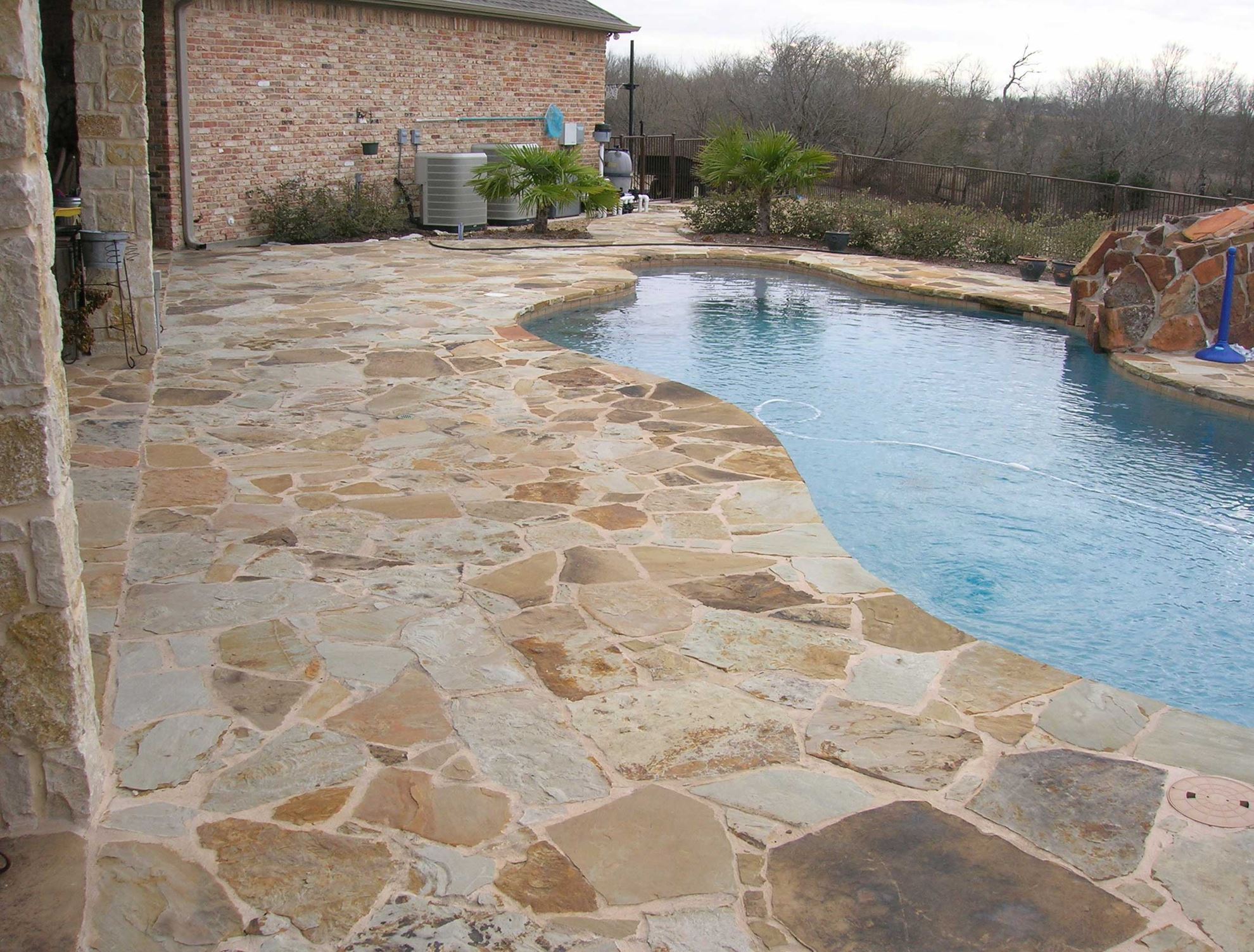 Fort Worth Grass Stone Oklahoma Flagstone
